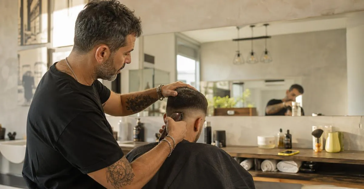 Barbershops und Barbiere